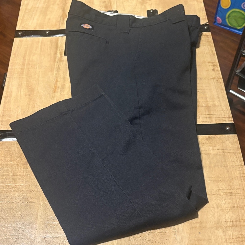 Dickies Navy Straight-Leg Work Pants
